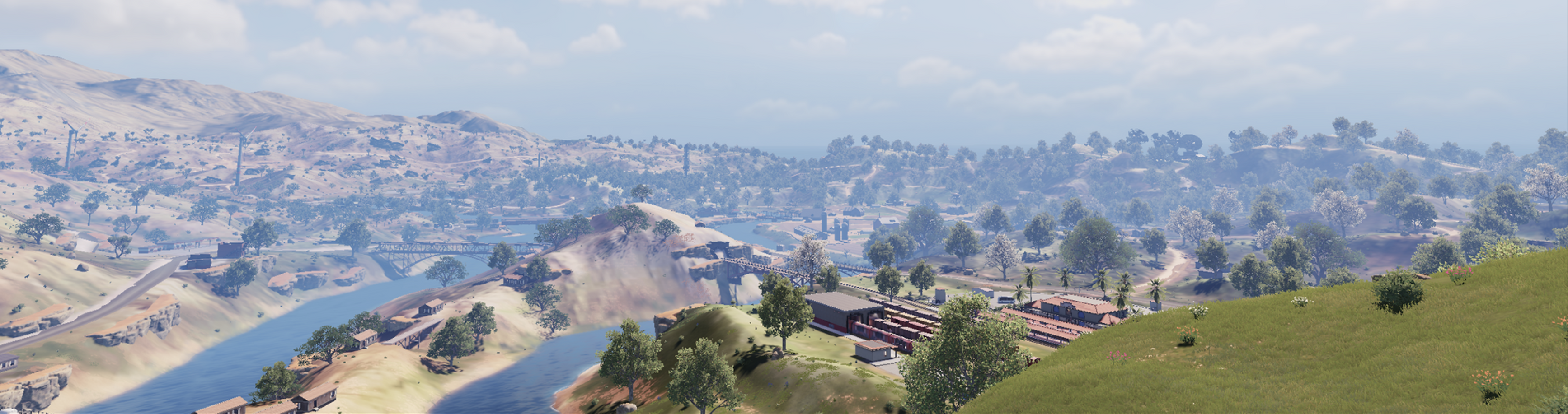 Call of Duty Mobile Black Out vegetation scattering