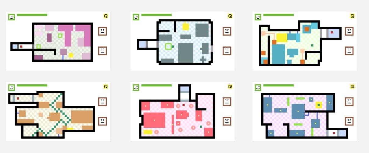 Level layouts overview