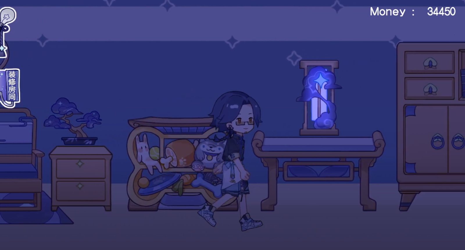 Night-mode 2D lighting