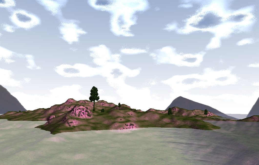 Mesh scattering